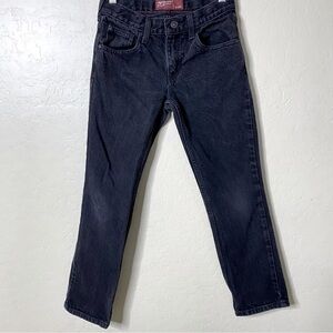 Arizona Jean Company Co Skinny Black Jeans Boys Size 10 Regular